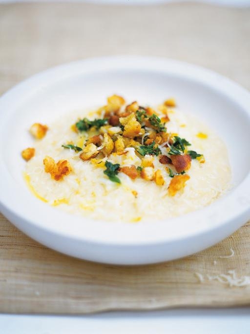 Jamie Oliver's three cheese risotto