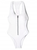 Joan Smalls Zip-Up Front One Piece Swimsuit - Image 3