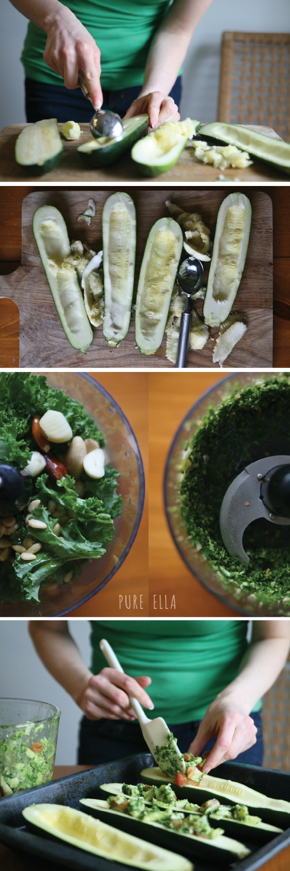 Kale Pesto Baked Zucchini - Image 2