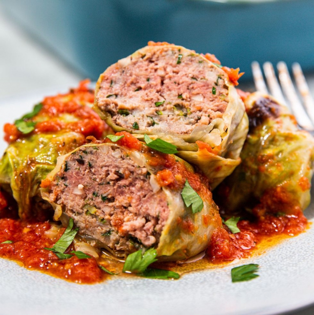 Keto Stuffed Cabbage