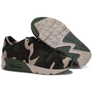 Kids Nike Air Max 90 Camouflage Army 