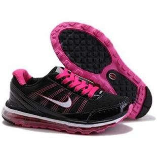 Kids Nike Air Max Black Pink Shoes