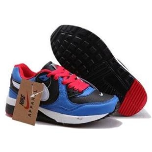  Kids Nike Air Max Grey Black Blue Red Shoes