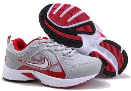 Kids Nike Air Max Grey Red Shoes - FaveThing.com
