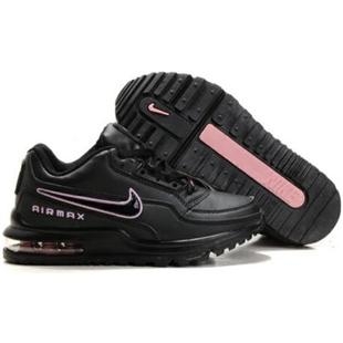 Kids Nike Air Max LTD Black Pink Black Shoes
