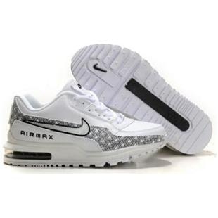 Kids Nike Air Max LTD White Grey Black Shoes