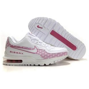 Kids Nike Air Max LTD White Pink White Shoes