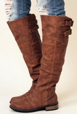 Knee high boots