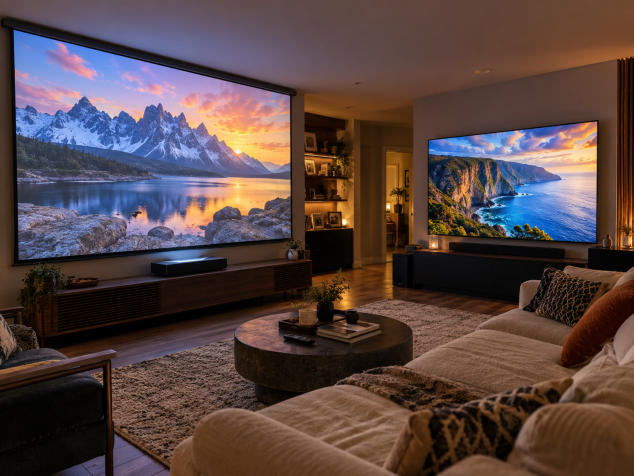 Laser TV vs Giant TV: Would You Rather Buy a 100-Inch Screen or Project One?