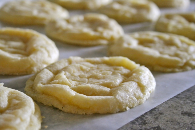 Lemon Crinkle Cookies