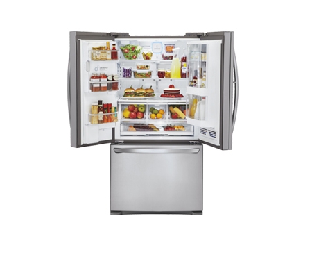 LG 30.5 cu.ft. French 3-door Refrigerator with Door in Door - Image 3
