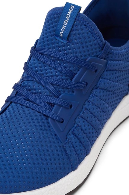 Lightweight Blue Mesh Sneakers - Image 3