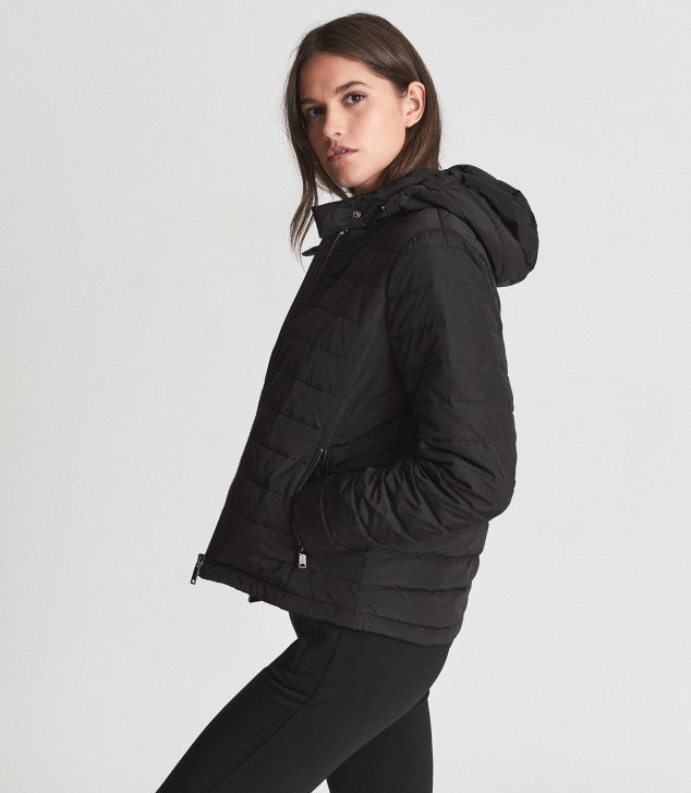 Lightweight Hooded Puffer Jacket - Image 2