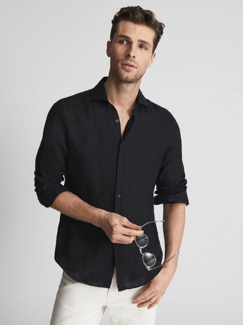 Linen Regular Fit Shirt