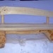 Log garden settle,Sell off - Image 2