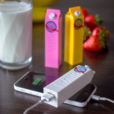Long Life Milk Portable Chargers