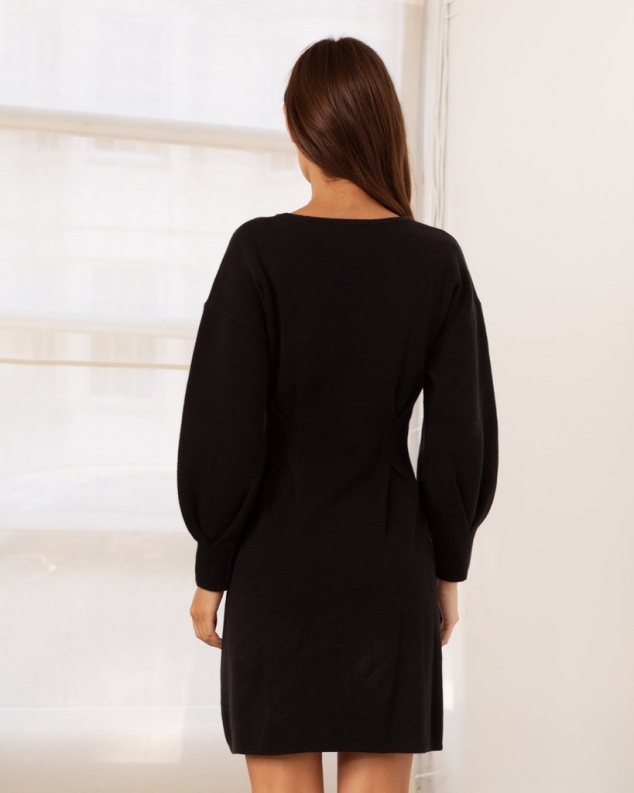 Loretta Pinched Sleeve Dress - Image 3