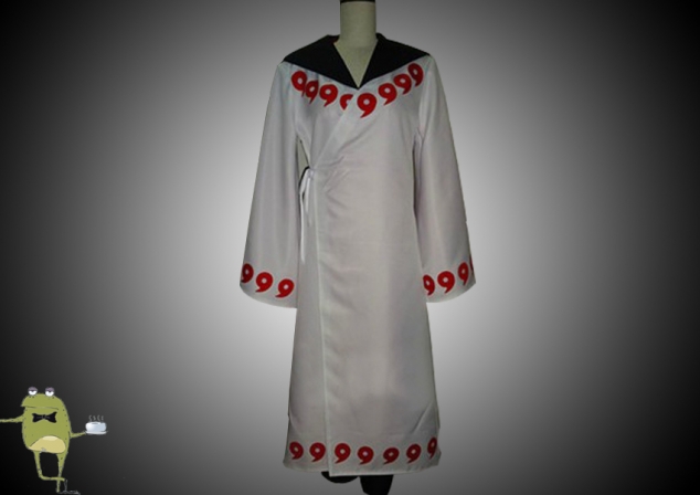 Madara Uchiha Ten Tails Jinchuuriki Cosplay Costume Coat