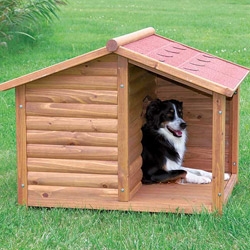 Natural Large Dog House