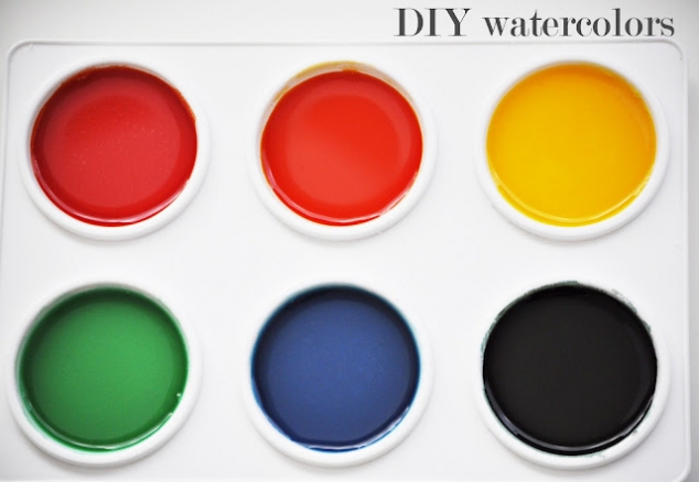 diy watercolours