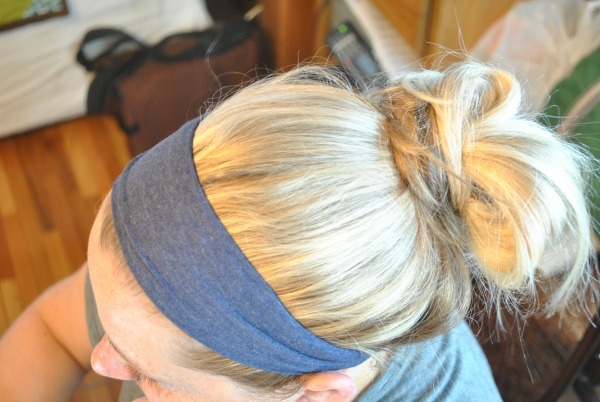 T-shirt arm headband