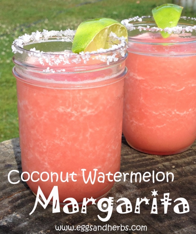 Coconut Watermelon Margarita