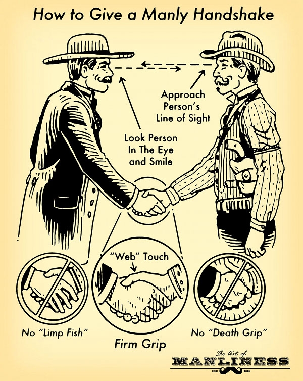 How to Give a Manly Handshake