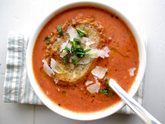 The Best Tomato Basil Soup & The Best Grilled Cheese