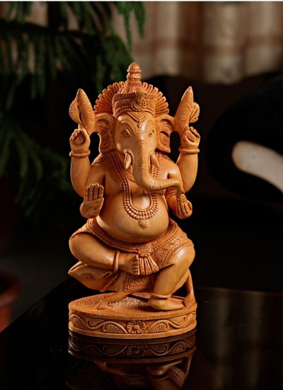 Elegantly Carved Ganesha