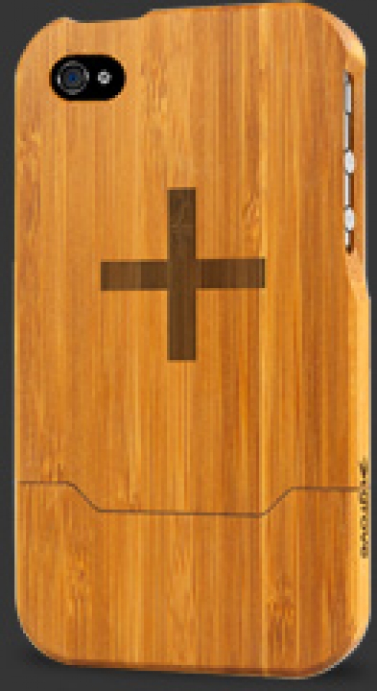 Grove custom iPhone 4s wooden case