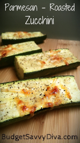 Parmesan Roasted Zucchini