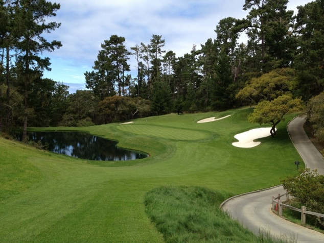 Approach shot at Spyglass