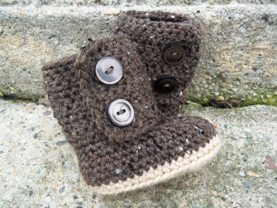 UGG inspired baby boots - FaveThing.com