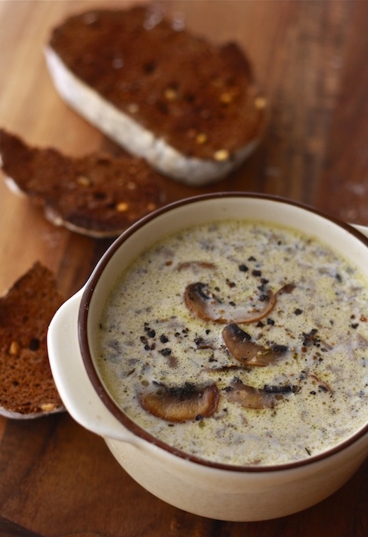 Homemade Mushroom Soup - FaveThing.com