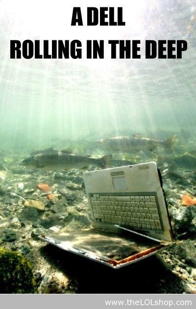 A Dell Rolling In The Deep
