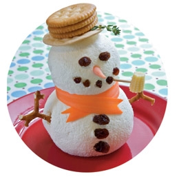 Frosty the Cheese Ball