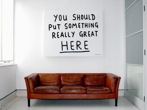 Poster & Couch