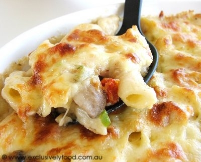 Chicken and Bacon Pasta Bake