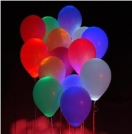 Glowing Balloons! What A Great Night Party Idea!