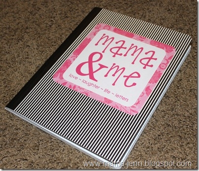 Mama & Me Journal Idea