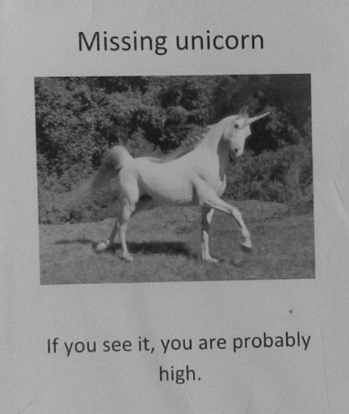 Missing Unicorn!! lool