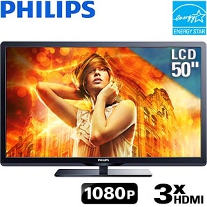 50" 1080p LCD HDTV with WiFi