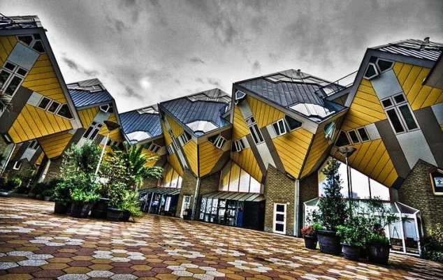 The Cubic Houses -Netherlands