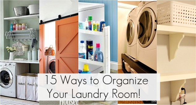 15 Ways To Organize Your Laundry Room - FaveThing.com