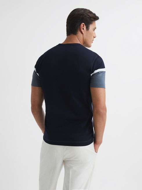 Max T-shirt in Navy Blue - Image 3