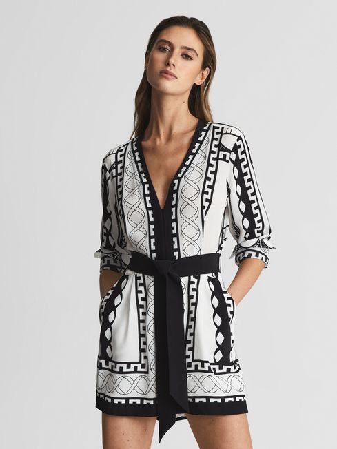 Maya Printed Playsuit - Image 2