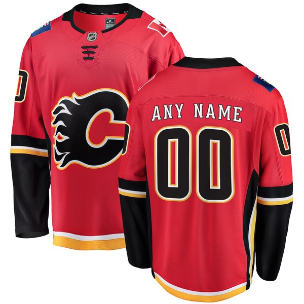 Men's Calgary Flames Fanatics Branded Red Breakaway