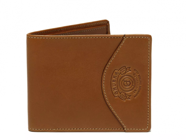 Men's Leather Slim Classic Wallet by Ghurka