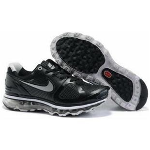 Mens Nike Air Max 2009 Black Silver Shoes