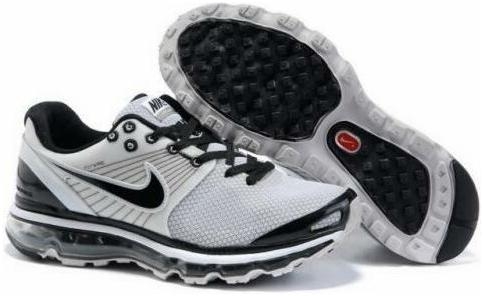Mens Nike Air Max 2009 Grey Black Shoes